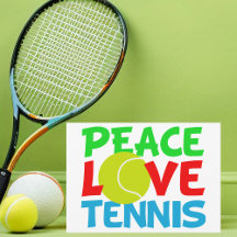 Peace Love Tennis Gifts