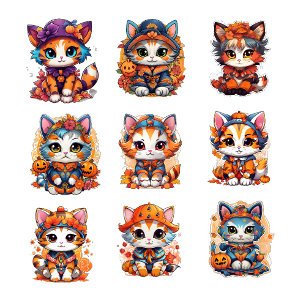 Personalisiertes Baby's First Christmas Runder Aufkleber