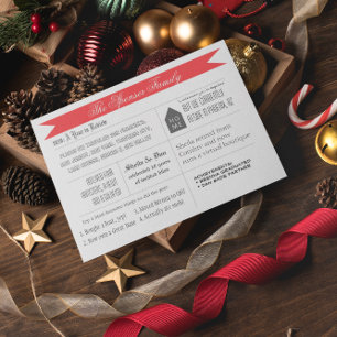 Vintage Bird Eiffel Tower Foto Weihnachtskarte Feiertagskarte