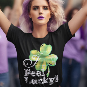 Ich habe Glück, St. Patrick's Day Button