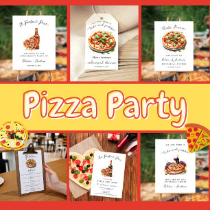 Modernes Minimalistisches Pizzabesuch