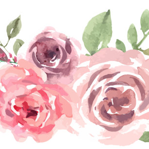 Moderne Blumenkarten Dankeskarte