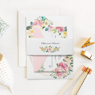 We Still Do Vow Renewal Pastel Chic Blush Floral Einladung