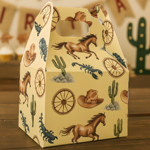 Western Wasserfarbe Kunst Pappbecher