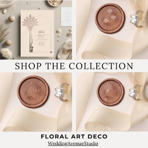 Elegantes Minimalistisches Brautparty an der Piazz Einladung