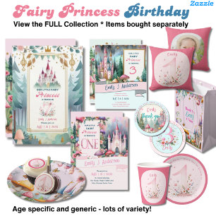 Fairy Princess 3. Geburtstagsmesse Mairytale Mairy Einladung