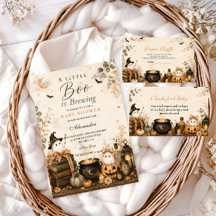 Elegant Little Boo veranstaltet Diaper-Raffle Begleitkarte