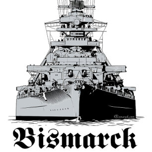 Schlachtschiff Bismarck Mauspad