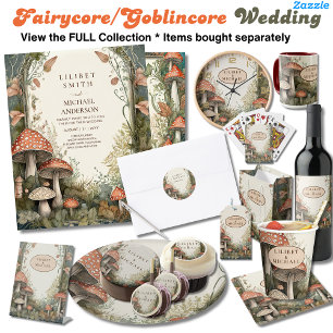 FAIRYCORE WEDDING Vintag Nature Loving Märchen Einladung