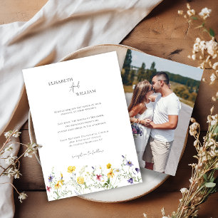 Frühling Sommer Pastell Hochzeitskleidung Begleitkarte