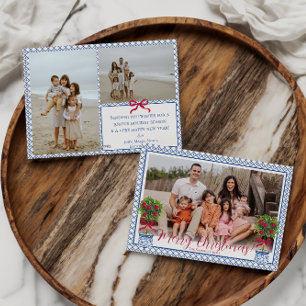 Personalisiertes Chinoiserie Topiary Holiday, Geschenkanhänger