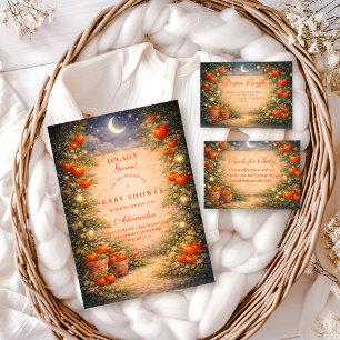 Vintage-Tomaten-Garten-Baby-Party Einladung