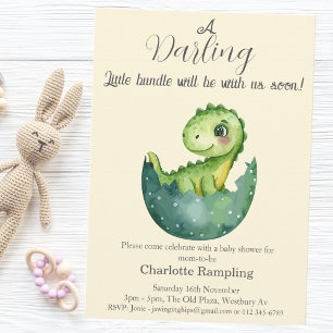 Baby Dino Baby Dusche Serviette