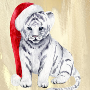 Little Tiger Weihnachtskarte Feiertagskarte