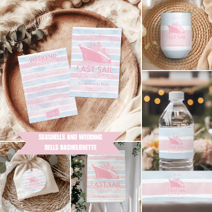 Rosa letzte Segel vor dem Schleier Bachelorette