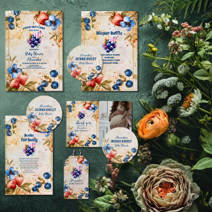 Blueberry Berry Sweet Baby Dusche Geschenkschachtel