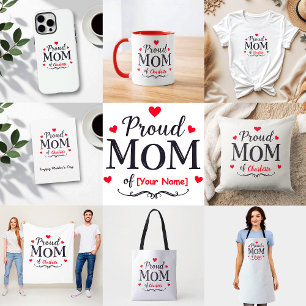 Stolze Mama   Niedlicher Personalisierter Mutterta