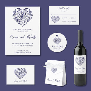 Blue Talavera Herzlichen Dank Mitteilungskarte