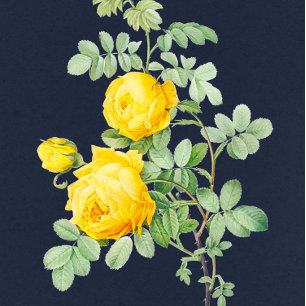 Romantische Hochzeit der Marine und des Gelben Ros Einladung