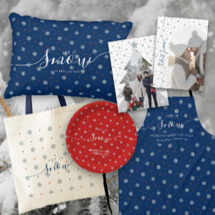 Weihnachtsschneeflocken und Punktmuster Kaffeetasse