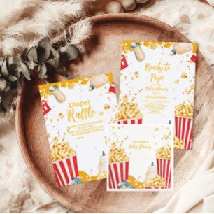 Pop Kinderdusche bereit Einladung