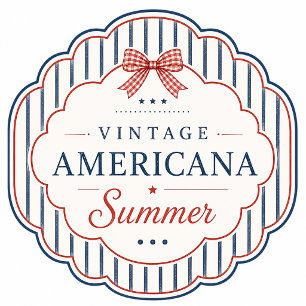 Vintage-Americana-Sommerparty-Einladung Einladung