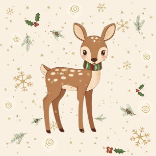 Charming Woodland Wonder Animal Gift Wrap Geschenkpapier