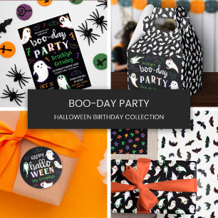Halloween-Kinderdusche von Ghosts & Bats Vielen Da Geschenkschachtel