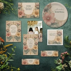 Vintages Jugendstil-Brautparty