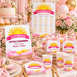 Aquarell Golden Little Sunshine werdende Mamma Button