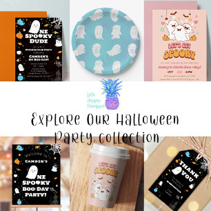 Hexen Cauldron Halloween Einladung