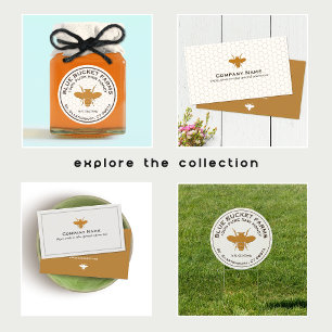 Bee-Logo-Visitenkarte Visitenkarte