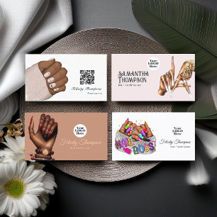 Beauty QR Code Business Visitenkarte