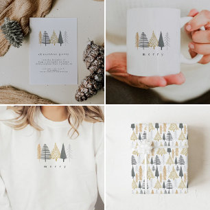 Modernes, minimalistisches Weihnachtsgeschenk gemü Sweatshirt