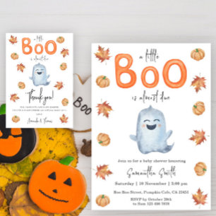 Niedliches Gespenst - Baby Dusche Bingo Spiel