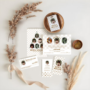 Modernes hintergrundgeprüftes Muster-Foto Schreibtischunterlage