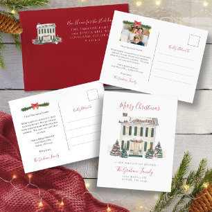 Neue Zuhause Weihnachtskarte Ankündigung