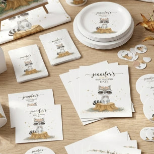 Raccoon New Mommy Books for Baby Begleitkarte