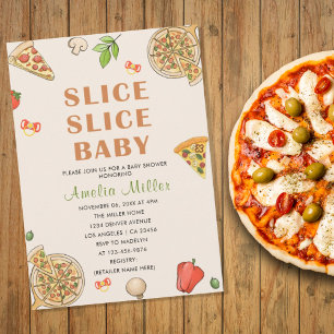 Slice Slice Baby Pizza Baby Dusche Geschenkschachtel