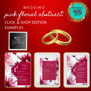 Pastellrosa Blütenblume abstrakte Rose Einladung