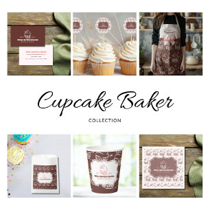 Cupcake Bäckerei Koch Catering Business Schürze