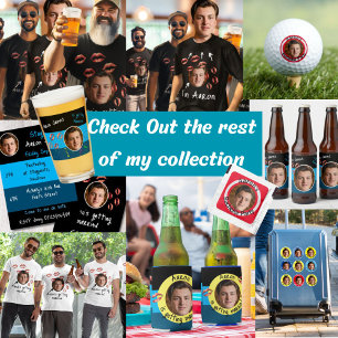 Funny Stag Do Bachelor Party Groove zum Aktivsein Einladung