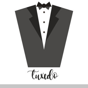 Tuxedo Gastgeschenk Hochzeit Boxen (Bride Groom) Geschenkschachtel