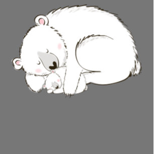 Polar Bear Baby Dusche Woodland Winter Pink Girl Einladung