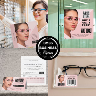 Optometrist Eyeware Business Barcode Preis-Tag Etiketten