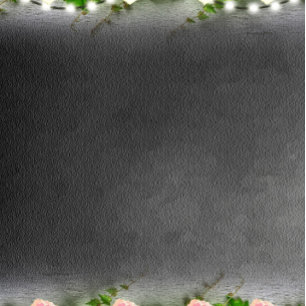 Chalkboard Rose Hochzeit Probe Einladung