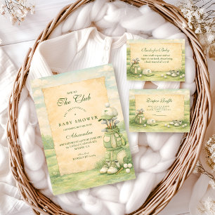 Klassische Country Club-Baby Shower Serviette