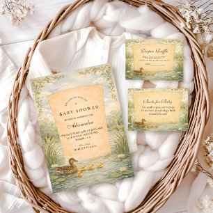 Stockenten-Baby-Party Serviette