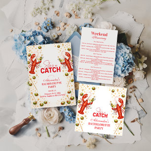 Hummerliebe-Küsten-Junggesellinnen-Abschiedsparty Runder Aufkleber