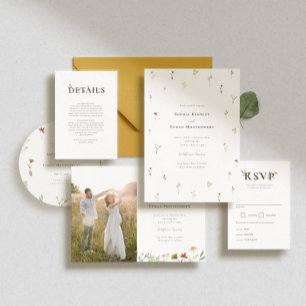 Wildblume Wedding Vielen Dank für Ihre Teilnahme Poster